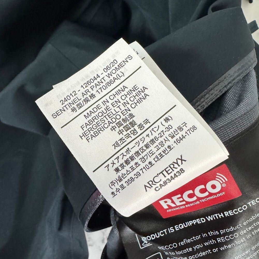 Arcteryx Sentinel AR Goretex Ski Pants L - Picture 9 of 10